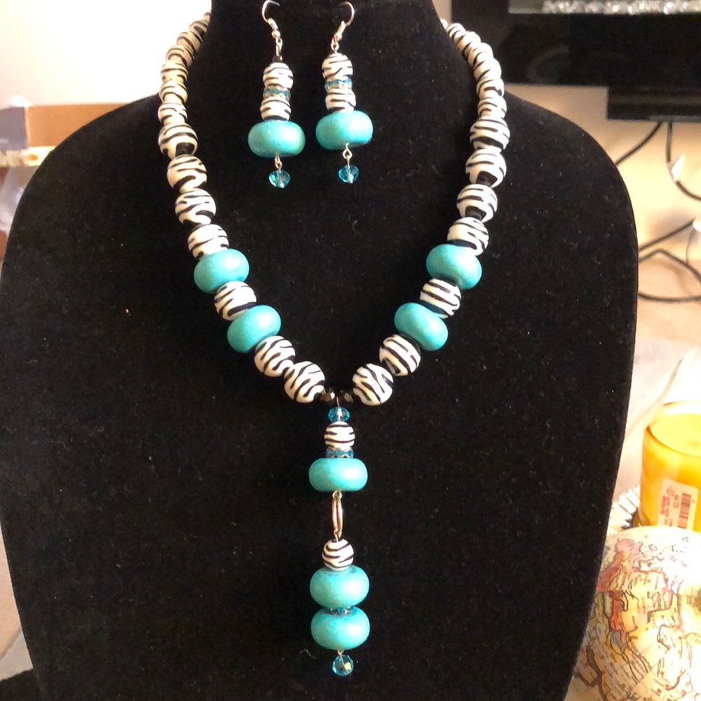 Necklace and Earrings